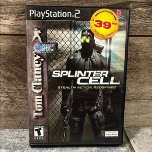 5 for $60 Splinter Cell for PlayStation 2